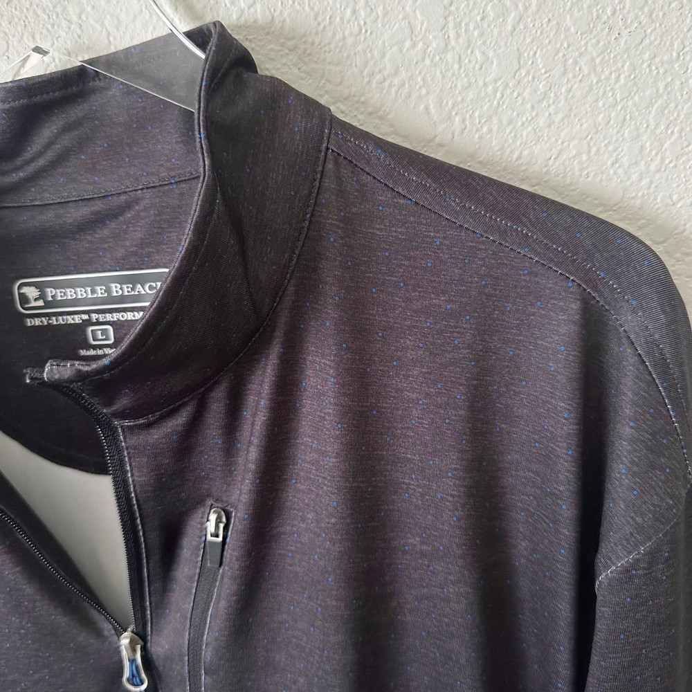 Giacca Golf Uomo Pebble Beach Dry-Luxe Performance 1/2 Zip
